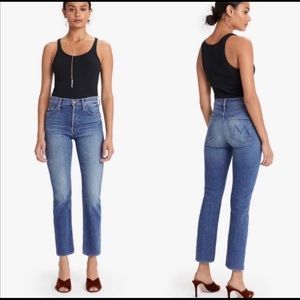 MOTHER The Tomcat High In Wild Game Jeans